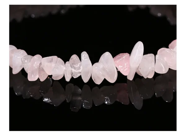 Bracelet pierre quartz rose - Image 8